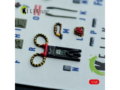 Mcdonnell Douglas Rf-4 E Phantom - Interior 3d-decals (For Hasegawa Kits) - zdjęcie 4