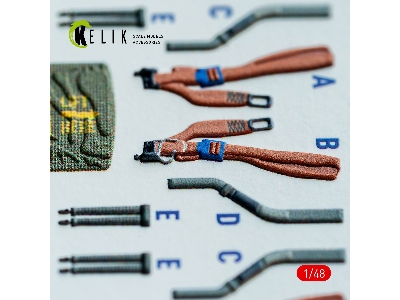 Mcdonnell Douglas Rf-4 E Phantom - Interior 3d-decals (For Hasegawa Kits) - zdjęcie 6