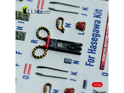 Mcdonnell Douglas Rf-4 E Phantom - Interior 3d-decals (For Hasegawa Kits) - zdjęcie 16