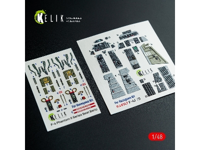 Mcdonnell Douglas F-4 J/S Phantom - Interior 3d-decals (For Hasegawa Kits) - zdjęcie 2