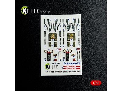 Mcdonnell Douglas F-4 J/S Phantom - Interior 3d-decals (For Hasegawa Kits) - zdjęcie 6