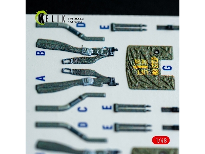 Mcdonnell Douglas F-4 J/S Phantom - Interior 3d-decals (For Hasegawa Kits) - zdjęcie 9