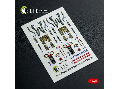 Mcdonnell Douglas F-4 E Phantom - Interior 3d-decals (For Hasegawa Kits) - zdjęcie 8