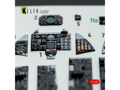 Mcdonnell Douglas F-4 E Phantom - Interior 3d-decals (For Hasegawa Kits) - zdjęcie 9