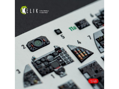 Mcdonnell Douglas F-4 E Phantom - Interior 3d-decals (For Hasegawa Kits) - zdjęcie 11