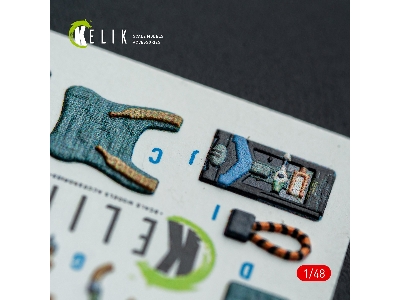 Bae Harrier Gr.3 - Interior 3d-decals (For Kinetic Kits) - zdjęcie 4