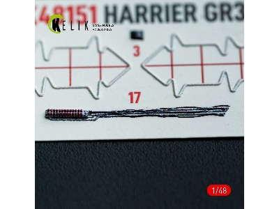 Bae Harrier Gr.3 - Interior 3d-decals (For Kinetic Kits) - zdjęcie 7