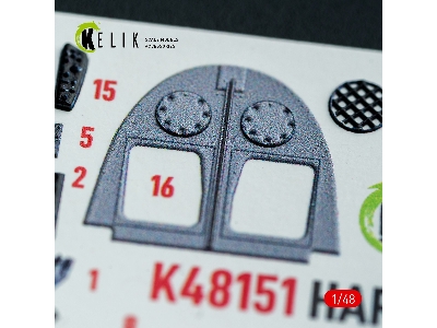 Bae Harrier Gr.3 - Interior 3d-decals (For Kinetic Kits) - zdjęcie 8