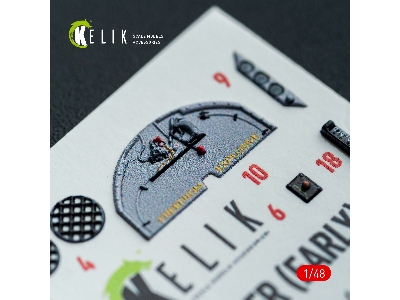 Mcdonnell Douglas Av-8 A Harier (Early) - Interior 3d-decals (For Kinetic Kits) - zdjęcie 4