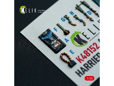 Mcdonnell Douglas Av-8 A Harier (Early) - Interior 3d-decals (For Kinetic Kits) - zdjęcie 7