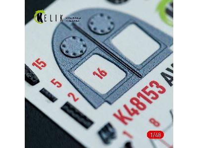 Mcdonnell Douglas Av-8 A Harier (Late) - Interior 3d-decals (For Kinetic Kits) - zdjęcie 3