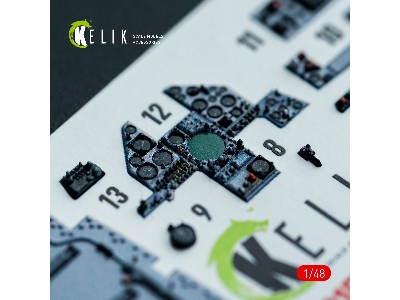 Mcdonnell Douglas Av-8 A Harier (Late) - Interior 3d-decals (For Kinetic Kits) - zdjęcie 9