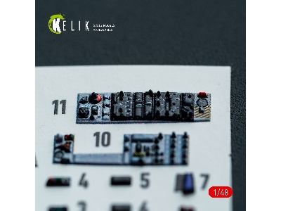 Mcdonnell Douglas Av-8 A Harier (Late) - Interior 3d-decals (For Kinetic Kits) - zdjęcie 10