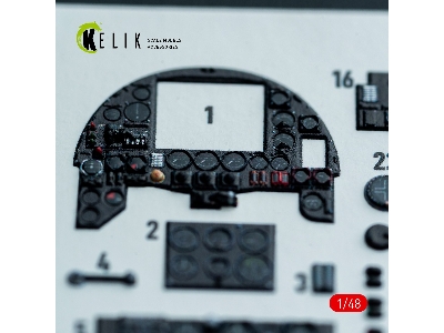 Handley Page Hampden B.Mk.1 - Interior 3d-decals (For Icm Kits) - zdjęcie 6