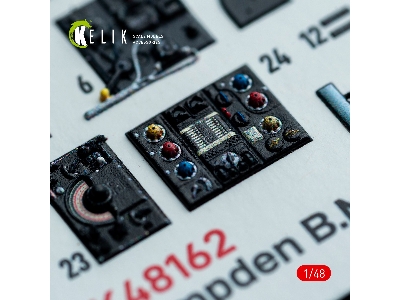 Handley Page Hampden B.Mk.1 - Interior 3d-decals (For Icm Kits) - zdjęcie 10