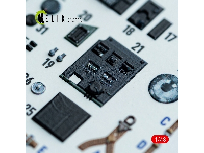 Handley Page Hampden B.Mk.1 - Interior 3d-decals (For Icm Kits) - zdjęcie 12