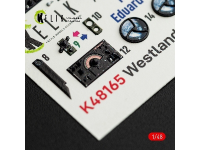 Westland Lysander Mk.Iii - Interior 3d-decals (For Eduard Kits) - zdjęcie 6