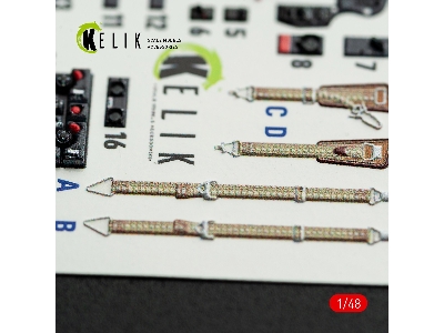 Henschel Hs-129 B - Interior 3d-decals (For Takom Kits) - zdjęcie 5