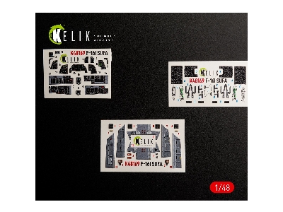 Lockheed Martin F-16i Sufa - Interior 3d-decals (For Gwh Kits) - zdjęcie 2