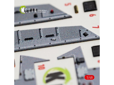 Lockheed Martin F-16i Sufa - Interior 3d-decals (For Gwh Kits) - zdjęcie 6