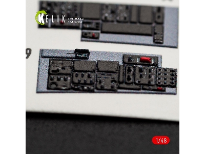 Lockheed Martin F-16i Sufa - Interior 3d-decals (For Gwh Kits) - zdjęcie 13