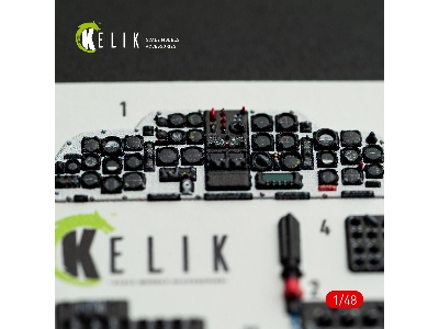 Sikorsky H-34a / Uh-34d - Interior 3d-decals (For Italeri Kits) - zdjęcie 3