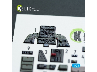 Douglas Sbd-3 Dauntless - Interior 3d Decals (For Flyhawk Kits) - zdjęcie 3