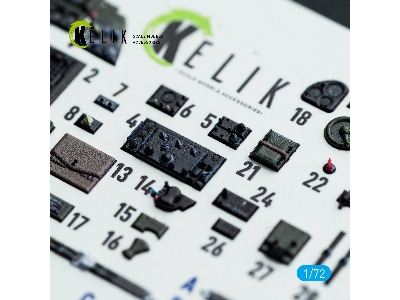 Douglas Sbd-3 Dauntless - Interior 3d Decals (For Flyhawk Kits) - zdjęcie 8