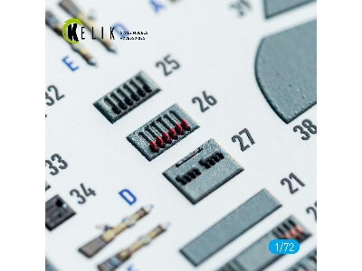 Blohm & Voss Bv-222 - Interior 3d-decals (For Revell Kits) - zdjęcie 7