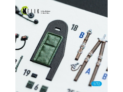 De Havilland Mosquito Pr.Xvi - Interior 3d Decals (For Airfix Kits) - zdjęcie 4