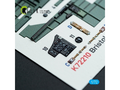 Bristol Blenheim Mk.Iv - Interior 3d Decals (For Airfix Kits) - zdjęcie 2