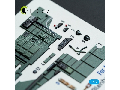 Bristol Blenheim Mk.Iv - Interior 3d Decals (For Airfix Kits) - zdjęcie 4