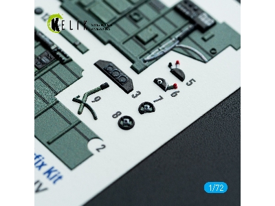 Bristol Blenheim Mk.Iv - Interior 3d Decals (For Airfix Kits) - zdjęcie 7