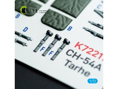 Sikorsky Ch-54 A Tarhe - Interior 3d Decals (For Revell Kits) - zdjęcie 6