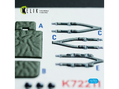 Sikorsky Ch-54 A Tarhe - Interior 3d Decals (For Revell Kits) - zdjęcie 7