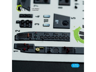 Heinkel He-177 A-5 - Interior 3d Decals (For Revell Kits) - zdjęcie 6