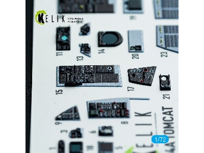 Grumman F-14 A Tomcat - Interior 3d Decals (For Hobby Boss Kits) - zdjęcie 7