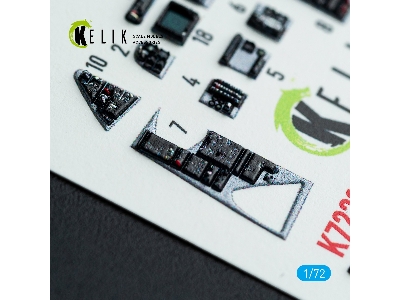Grumman F-14 D Super Tomcat - Interior 3d Decals (For Hobby Boss Kits) - zdjęcie 6