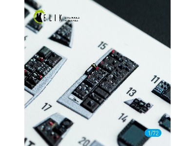 Grumman F-14 D Super Tomcat - Interior 3d Decals (For Hobby Boss Kits) - zdjęcie 7