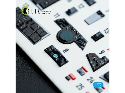 Grumman F-14 B Tomcat - Interior 3d Decals (For Academy Kits) - zdjęcie 9