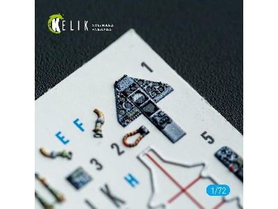 Mcdonnell Douglas Av-8 A Harrier (Early) - Interior 3d-decals (For Italeri Kits) - zdjęcie 2