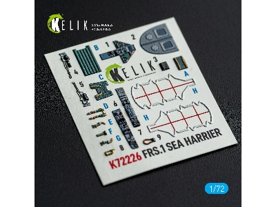 Bae Sea Harrier Frs.1 - Interior 3d-decals (For Italeri Kits) - zdjęcie 1