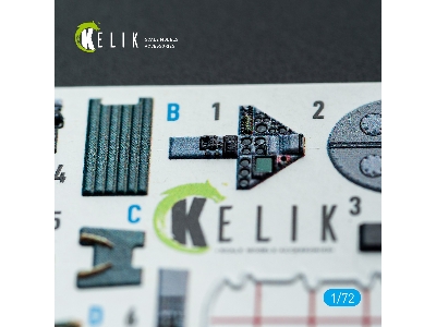 Bae Sea Harrier Frs.1 - Interior 3d-decals (For Italeri Kits) - zdjęcie 3
