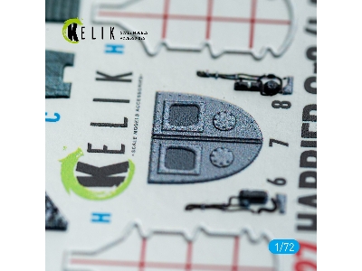 Bae Harrier Gr.3 (Late) - Interior 3d-decals (For Italeri Kits) - zdjęcie 4