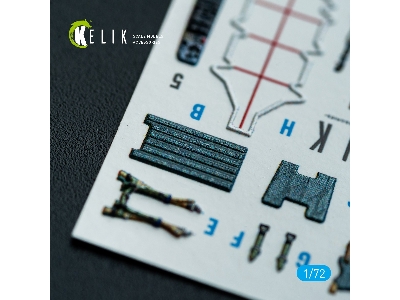 Bae Harrier Gr.3 (Late) - Interior 3d-decals (For Italeri Kits) - zdjęcie 8