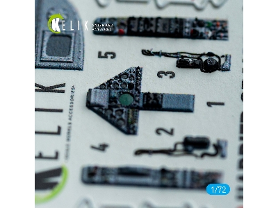 Bae Harrier Gr.1 / Gr.3 (Early) - Interior 3d-decals (For Italeri Kits) - zdjęcie 3