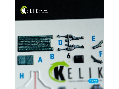 Bae Harrier Gr.1 / Gr.3 (Early) - Interior 3d-decals (For Italeri Kits) - zdjęcie 6