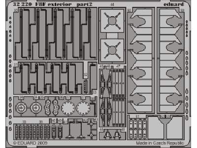  F8F exterior 1/32 - Trumpeter - blaszki - zdjęcie 3