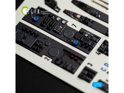 Arado Ar-240 - Interior 3d-decals (For Revell Kits) - zdjęcie 3