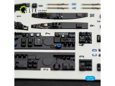 Arado Ar-240 - Interior 3d-decals (For Revell Kits) - zdjęcie 4
